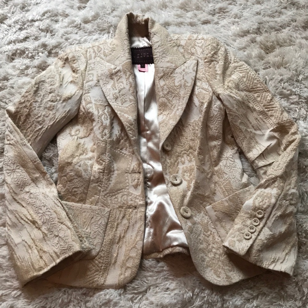Pink Tartan blazer